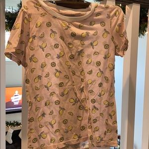 Aeropostale Pink Lemon Tee